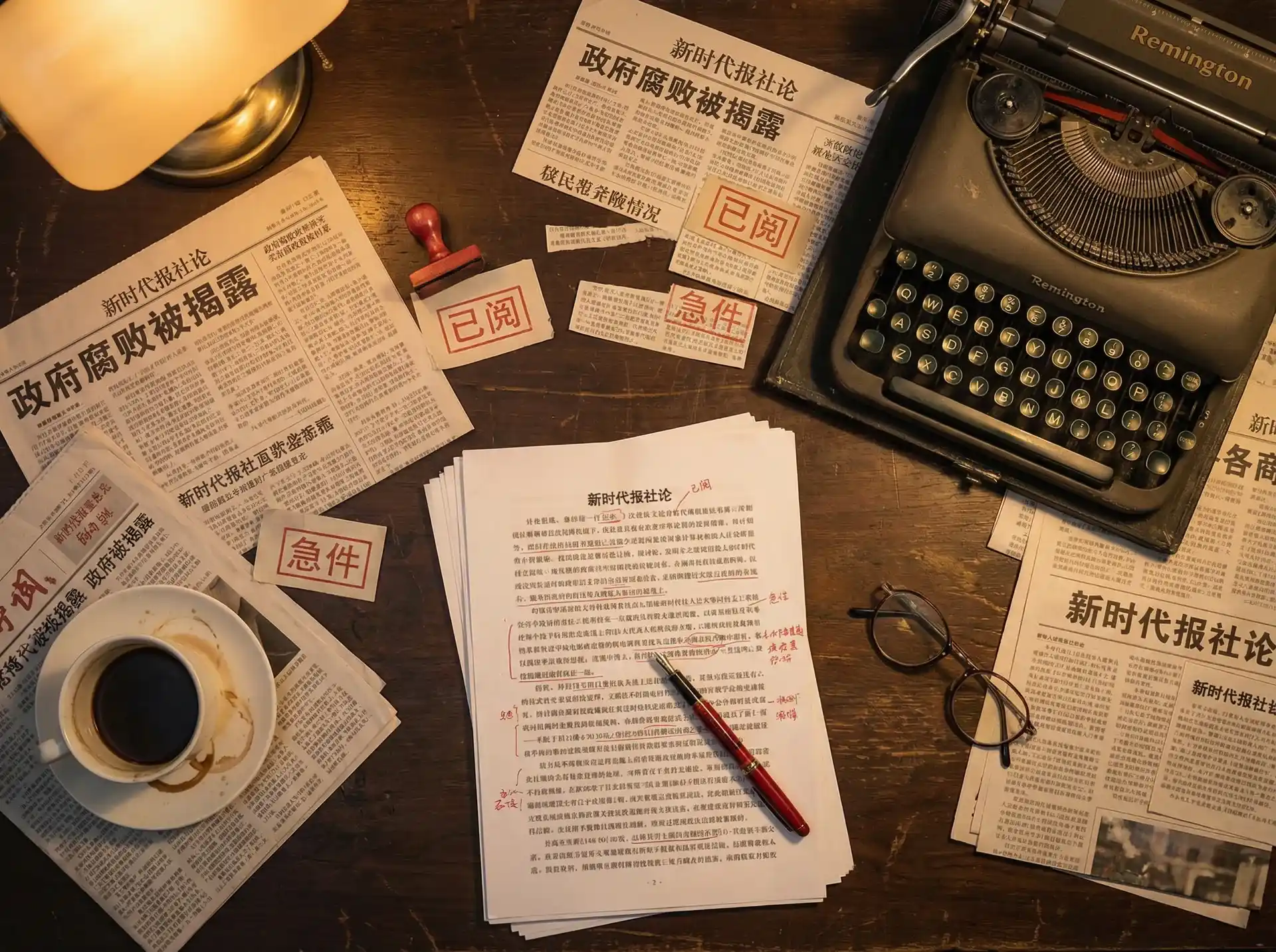 《小视频入口》小视频 - 影视资讯小视频交流社区 - 报社编辑部工作场景